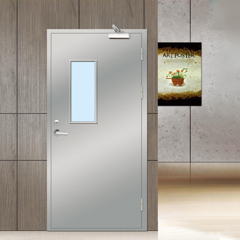 鋼質(zhì)玻璃防火門｜視線通透不阻隔｜防爆鋼化玻璃門｜遇火碳化不蔓延_深圳市三鑫智能科技有限公司